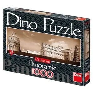 DINO Panoramic puzzle 1000 dílků POHLED NA PISU