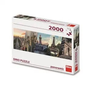 Produkt Dino Paříž koláž 2000 panoramic puzzle