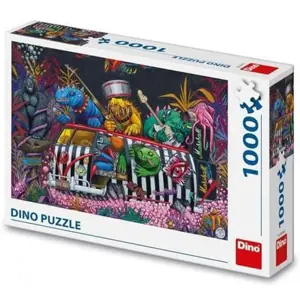 Dino PŘÍŠERKY NA TRIPU 1000 Puzzle