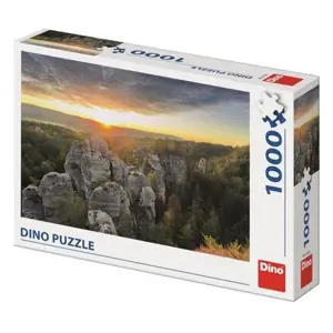 DINO Puzzle 1000 dílků SKALNATÉ STĚNY