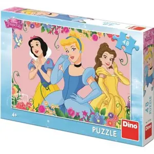 Produkt DINO Puzzle 48 dílků ROZKVETLÉ PRINCEZNY