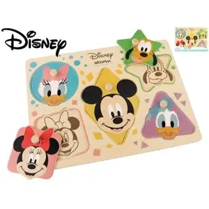 Produkt Disney vkládačka dřevěná 30x22cm 24m+ 6dílků