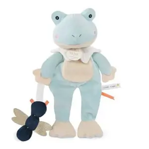 Produkt Doudou Dárková sada - plyšová hračka žabka s vážkou 27 cm