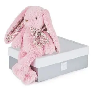 Produkt Doudou Histoire d´Ours Plyšová hračka růžový králíček 40 cm