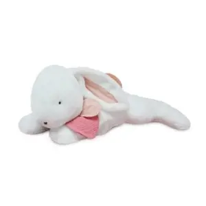 Produkt Doudou Plyšový králík s tmavě růžovou bambulkou 65 cm