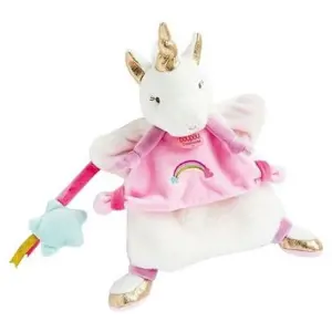 Produkt Doudou Plyšový maňuška jednorožec 25 cm