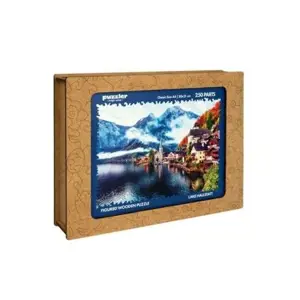 Produkt Dřevěné barevné puzzle - Halštatské jezero