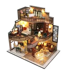 Produkt Dvěděti miniatura domečku Pavilon stavby snů