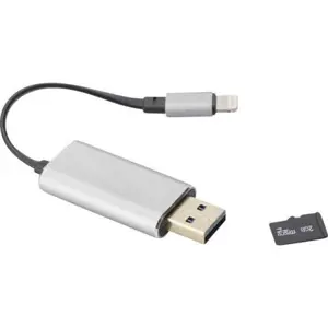 Produkt ednet Čtečka karet pro smartphony a tablety s konektorem Apple Lightning pro iPhone/iPad ednet Smart