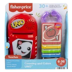 Produkt Fisher Price Uno pro nejmenší CZ/SK/ENG/HU/PL