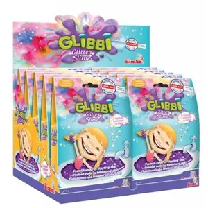 Glibbi Glitter Slime sliz fialový třpytivý, DP10