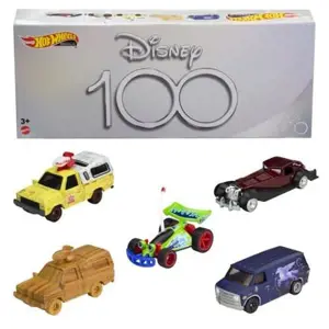 Hot Wheels 5KS PRÉMIOVÝ ANGLIČÁK 100. VÝROČÍ DISNEY (E-COMM)