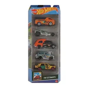 Hot Wheels Angličák 5ks - HW GETAWAYS