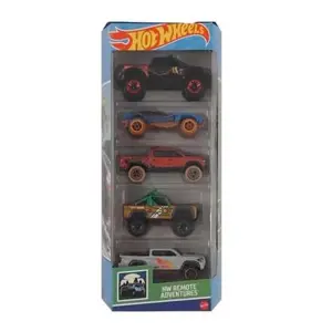 Hot Wheels Angličák 5ks - HW REMOTE ADVENTURES