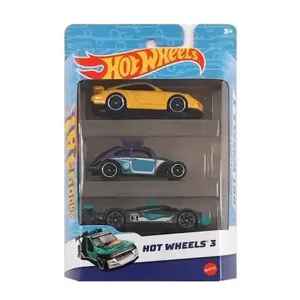 Hot Wheels Autíčka sada 3ks - SET 7