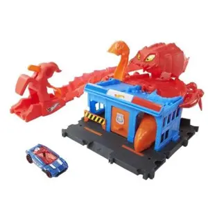 Produkt Hot Wheels City příšerná odplata varianta 1 Policejní stanice, škorpion