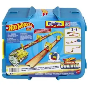 Hot Wheels Track Builder Dráha v boxíku - blesky HMC03