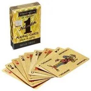 Hrac karty Waddingtons Gold deck