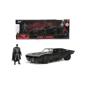 Jada Toys The Batman 2022 Diecast Model 2022 Batmobile s figurkou Batmana 1:24