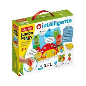 Produkt Jumbo Peggy jumbo pegs & pegboard – mozaika s velkými kolíčky 16 ks