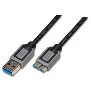 Kabel USB 3.0 A/Micro B 0,25 m černý