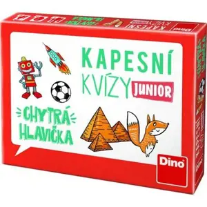 Produkt Kapesní kvízy junior - chytrá hlavička, cestovní hra