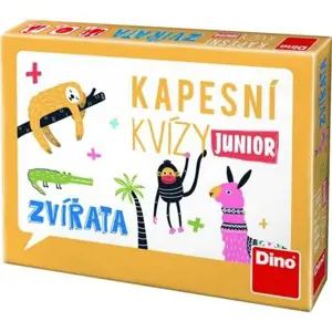 Kapesní kvízy junior - zvířata, cestovní hra