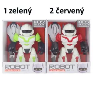 Kids Buddy Robot na baterie varianta 1 zelený