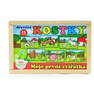 Produkt Kostky kubus Moje první zvířátka 15ks