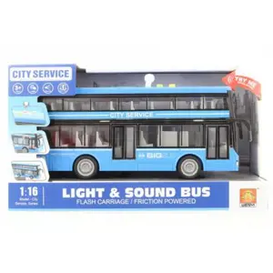 Produkt Lamps Autobus dvoupatrový modrý na baterie