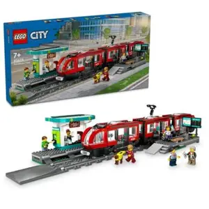 Produkt Lego 60423  Tramvaj a zastávka v centru města