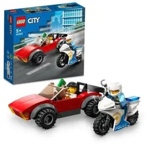 Produkt LEGO® City 60392 Honička auta s policejní motorkou