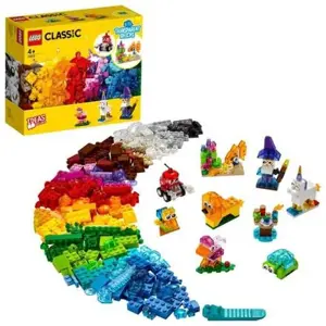 Produkt LEGO Classic 11013 Průhledné kreativní kostky