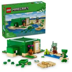 Produkt LEGO® Minecraft (21254) Želví domek na pláži