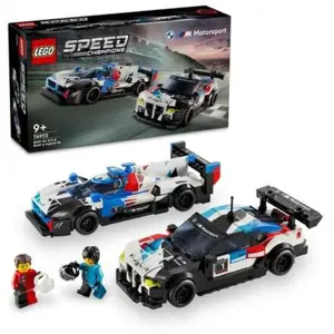 Lego Závodní auta BMW M4 GT3 a BMW M Hybrid V8