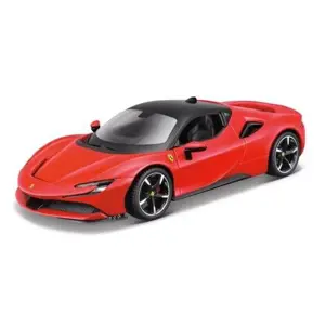 M. Ferrari Assembly line, SF90 Stradale, RED, 1:24