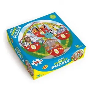 Produkt Magellan Kulaté puzzle Zvířátka na ruském kole