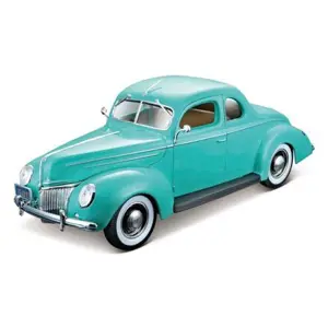 Maisto - 1939 Ford Deluxe Coupe, zelená, 1:18