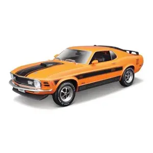 Produkt Maisto - 1970 Ford Mustang Mach 1, oranžová, 1:18