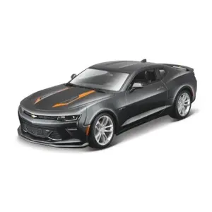 Maisto - 2017 Chevrolet Camaro 50th Anniversary, metal šedá, 1:18