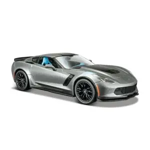 Maisto - 2017 Corvette Grand Sport, metal šedá, 1:24