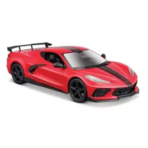 Maisto - 2020 Chevrolet Corvette Stingray Coupe, červená, 1:24