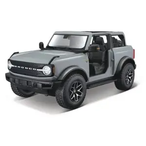 Produkt Maisto - 2021 Ford Bronco Badlands (bez dveří), kaktusově šedá, 1:18