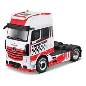 Maisto - Custom Rigs-Mercedes-Benz Actros 1851, červeno-bílá, 1:64