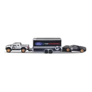 Produkt Maisto - Design Team Haulers, 2009 Ford F-150 SVT Raptor + 2017 Ford GT Heritage, 1:64