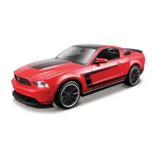 Maisto - Ford Mustang Boss 302, červená, assembly line, 1:24