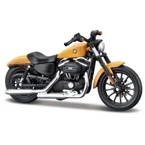 Produkt Maisto - HD - Motocykl - 2014 Sportster Iron 883, matně, zlatá, blister box, 1:18