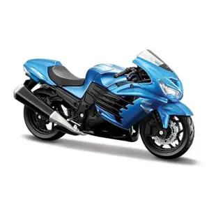 Maisto - Motocykl, Kawasaki Ninja® ZX™-14R, modrá, 1:18