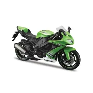 Maisto - Motocykl se stojánkem, Kawasaki Ninja ZX-10R, 1:12