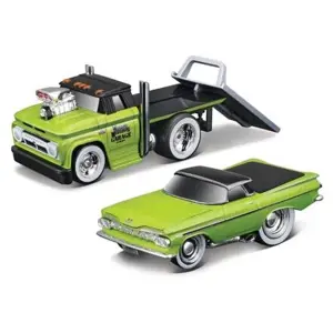 Produkt Maisto - Muscle Transports - 1966 Chevrolet C60 Flatbed Chevrolet El Camino, 1:64